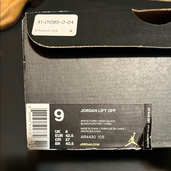 Jordan Lift Off Style# 41-01085-0-04 l, size 9men - Picture 9 of 9